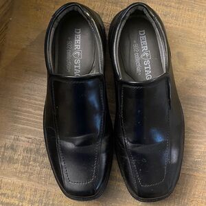 Deer Stags Men's Classic Black Slip-On Loafers Greenpoint size 9W